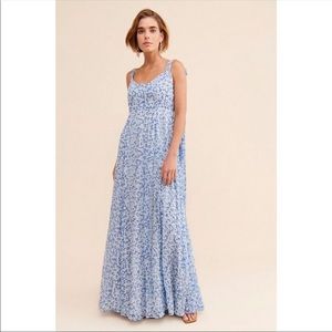 Sachin + Babi | Clara Maxi Dress | Size 6 | Blue